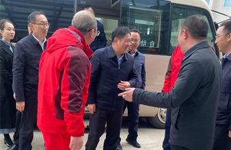 达州市委常委唐廷教莅临豪门国际宣汉公司调研指导