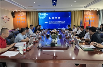 四川联合环保产业联盟轮值主席骆毅力组织联盟成员赴成员单位考察交流